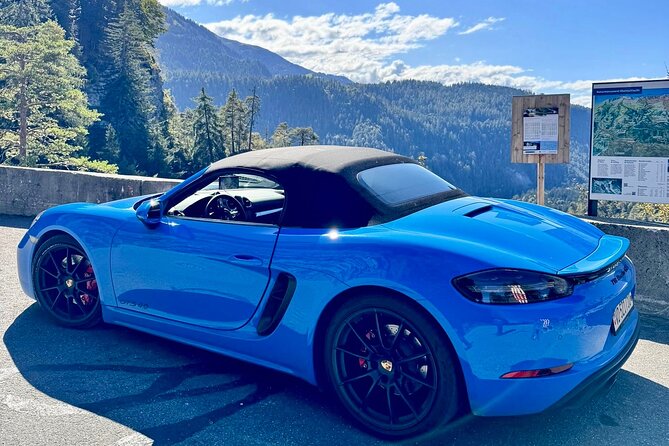 4-Day Swiss Alps Porsche Drive: Interlaken, Furka-Grimsel-Susten - Zurich meet and greet: start smooth, not rushed