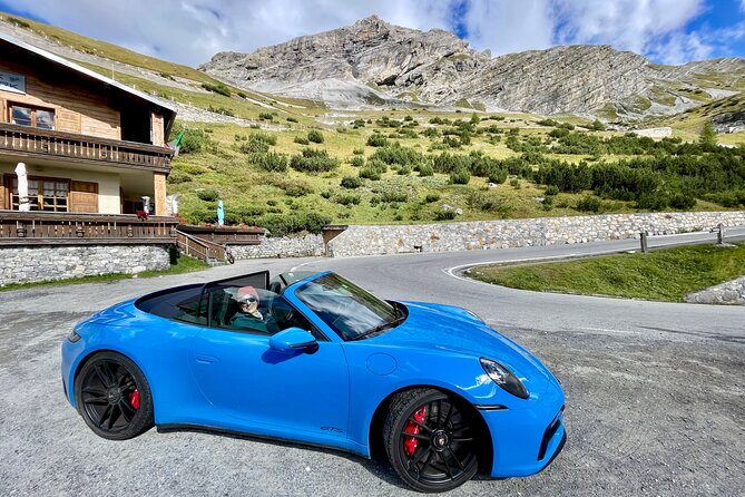 4-Day Swiss Alps Porsche Drive: Interlaken, Furka-Grimsel-Susten - Day 2: Susten, Grimsel, Rhone Glacier, Furka Pass, plus Interlaken breaks