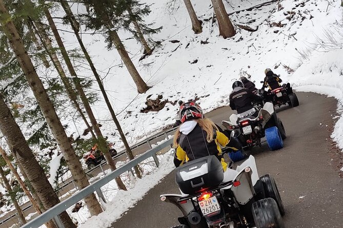 4-hour Quad Tour near Zurich - The ride itself: narrow country roads, Lake Zurich views, and farm country