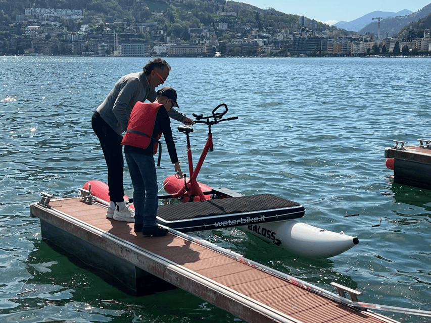 A Water Bike Adventure on Lake Lugano - Practical Tips for a Smooth Start at the Pier