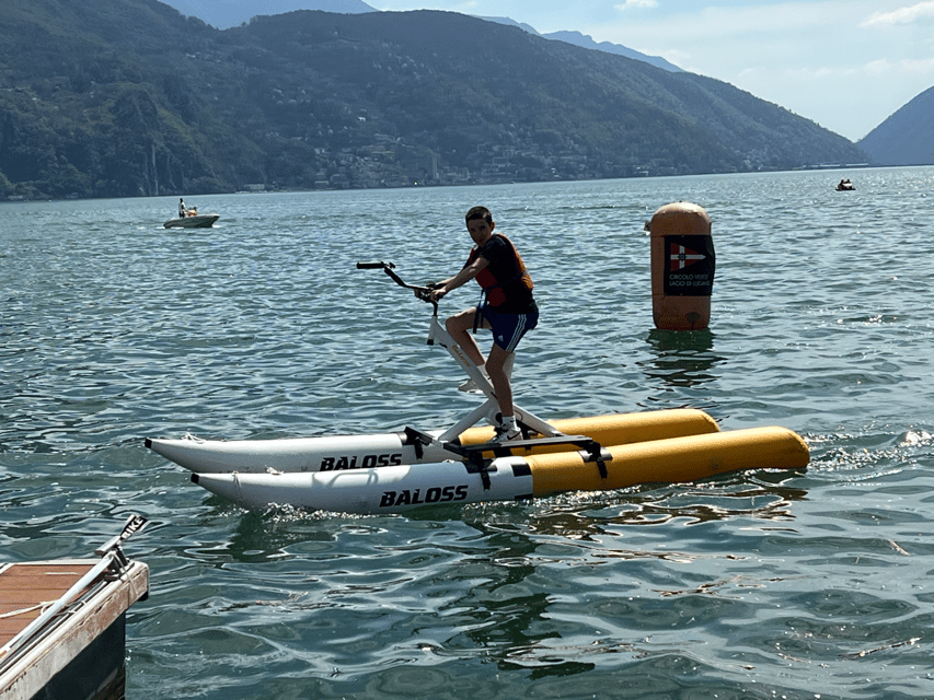A Water Bike Adventure on Lake Lugano - Who Should Book (And Who Should Skip It)