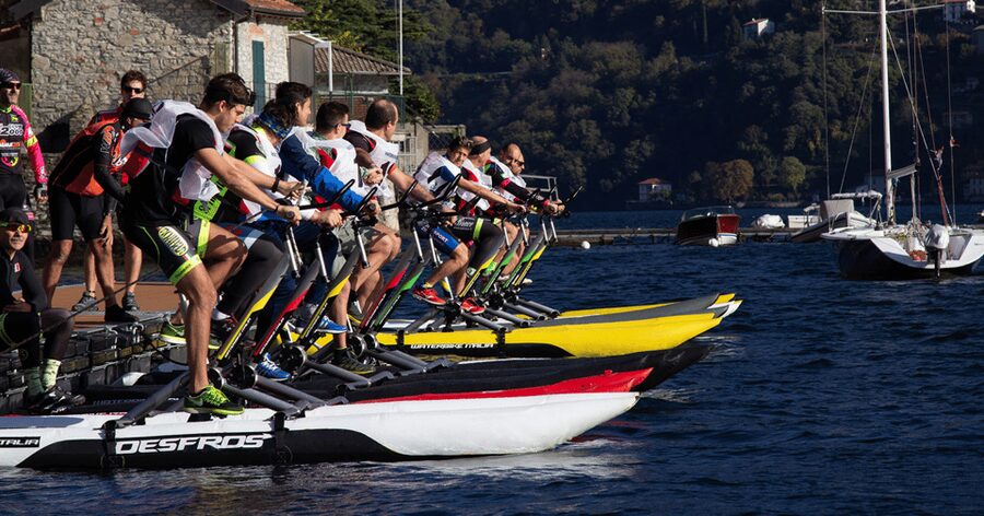 A Water Bike Adventure on Lake Lugano - Languages and the Small-Group Advantage