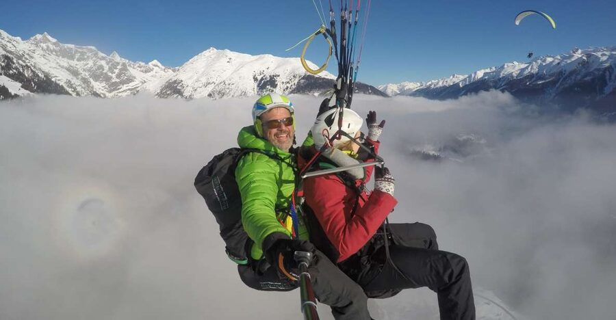 Aletsch Arena: Paragliding Tandem Flight Basic - Getting Up to the Launch: Bus or Gondola Views