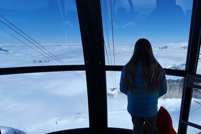 Attraction Ticket: Mt. Titlis by Train and Cableway from Lucerne - The cableway ride from Engelberg to Mt. Titlis
