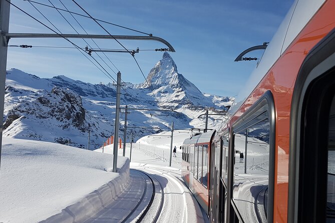 Attraction Ticket: Zermatt to Mount Gornergrat Summit - Gornergrat Railway: the Matterhorn view begins on the ride