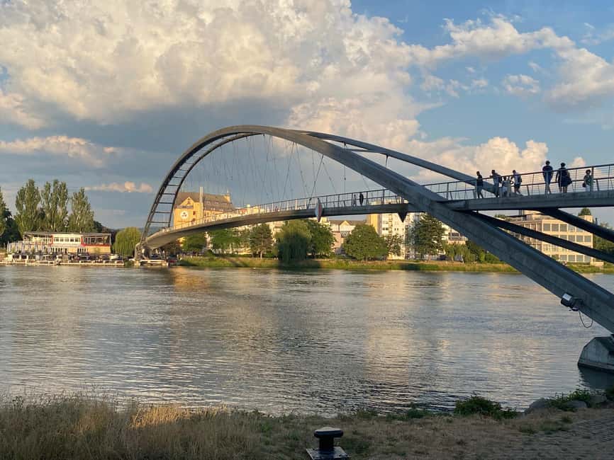 Basel: Fancy a bike tour through 3 countries in 60 minutes? - The Dreiländereck Monument Stop and the Symbolic Border Triangle Moment