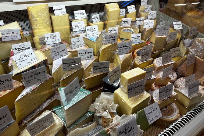 Basel: Farmer's Market, Cheese, Chocolate & Pastry Tour - Starting at Basel Town Hall, then heading straight into the old city