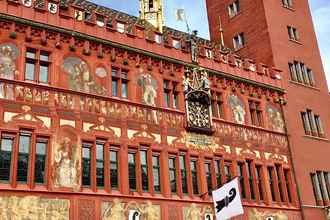 Basel Historical Old Town Tour - Original Basel Opera House and the Tinguely fountain moment
