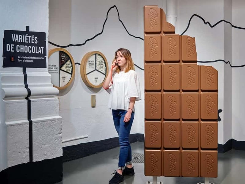 Broc: Entry ticket to the Maison Cailler chocolate factory - Maison Cailler in Broc: a one-hour ticket that actually feels complete