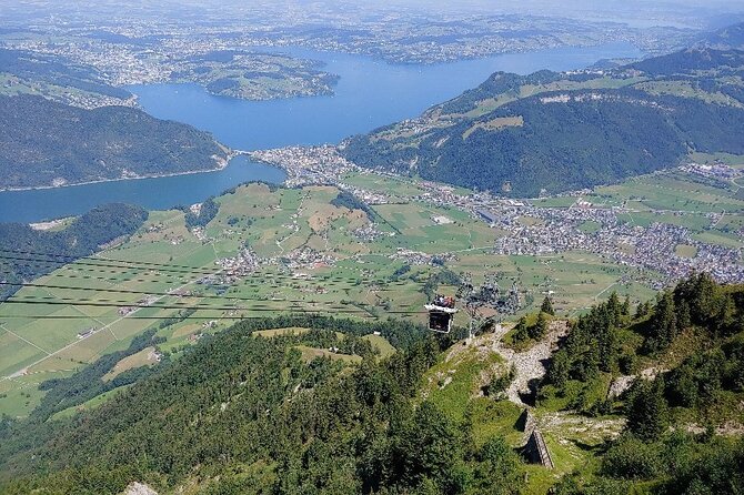 CabriO World's first Open Top Cable Car Ticket to Mt Stanserhorn - Rondorama revolving restaurant: 45 minutes of views while you eat