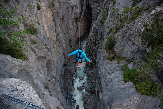 Canyon Swing with OUTDOOR - Views of the Swiss Alps: The Part You Will Remember Later