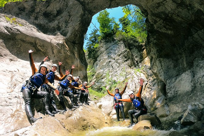 Canyoning Chli Schliere with OUTDOOR (Advanced) - Timing, Lunch, and the End-of-Day Video Option