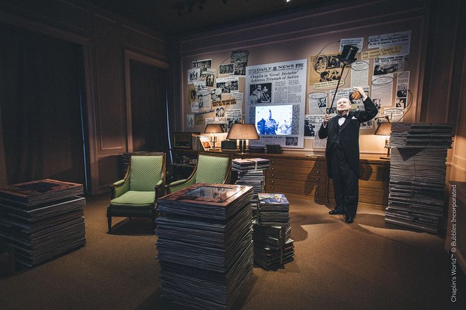Chaplin's World Entrance Ticket - The 10-acre park walk, Lake Leman, and Alps views