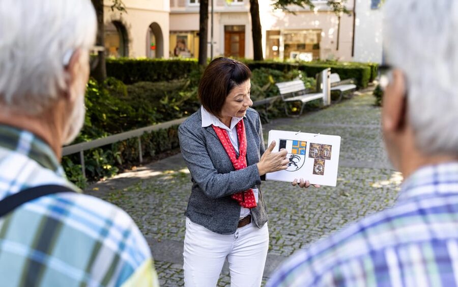 Chur old town tour: discover 11,000 years of history - St. Martin’s Church: the stop where the guide’s talent shows
