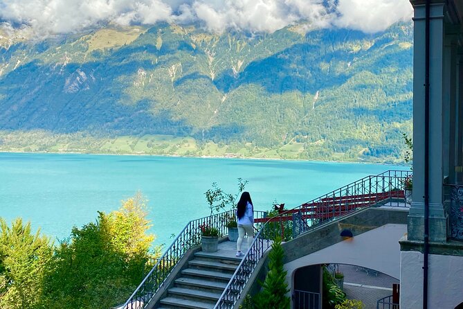 Crash Landing on You Private Switzerland Day Tour from Zurich or Lucerne (CLOY) - Giessbach Falls: waterfalls and the Grandhotel backdrop