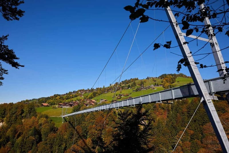 Crash Landing on You: Switzerland Filming Locations Day Tour - Finding your angles on the Sigriswil Panorama Bridge