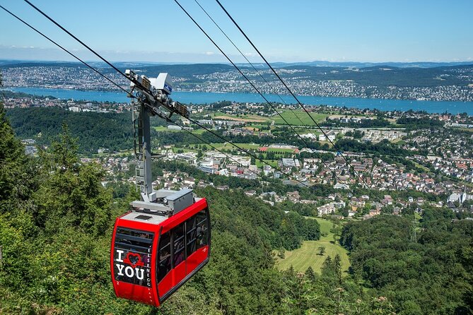 Culinary Tour from Zurich with Traditional Swiss Cheese Fondue Dinner - The short forest hike and terrace approach