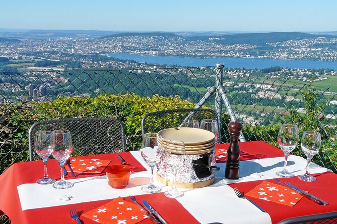 Culinary Tour from Zurich with Traditional Swiss Cheese Fondue Dinner - Inside the four-course Swiss fondue dinner at Felsenegg