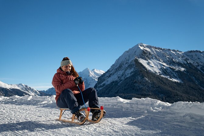 Day Sledding in Interlaken - Location changes: Isenfluh vs Mürren when snow shifts