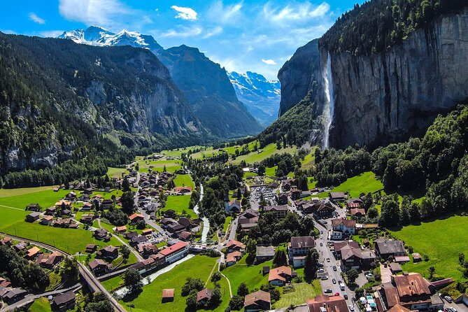 Discover Lauterbrunnen with CHEESE & CHOCOLATE - Trümmelbach Falls: rain-proof scenery, plus real cold and stairs