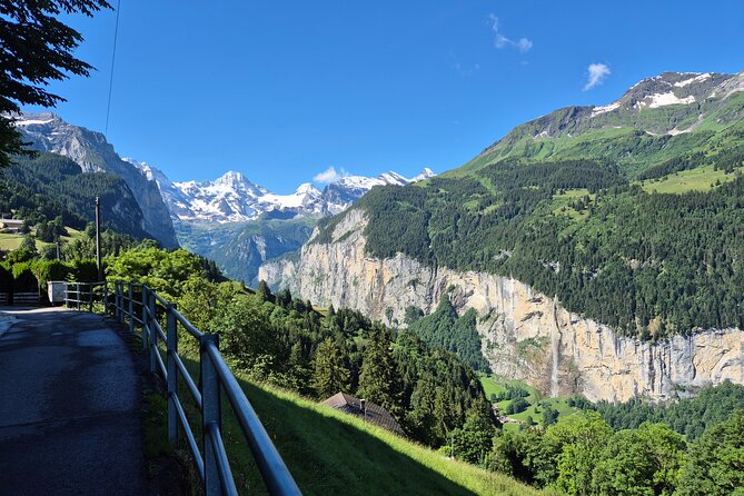 Easy countryside tour in Swiss Alps - kids friendly - The Best Part of the Route: Jungfrau, Mürren, and Schilthorn Views