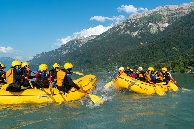 Family Rafting - Check-In in Wilderswil, Then Gear Up Fast