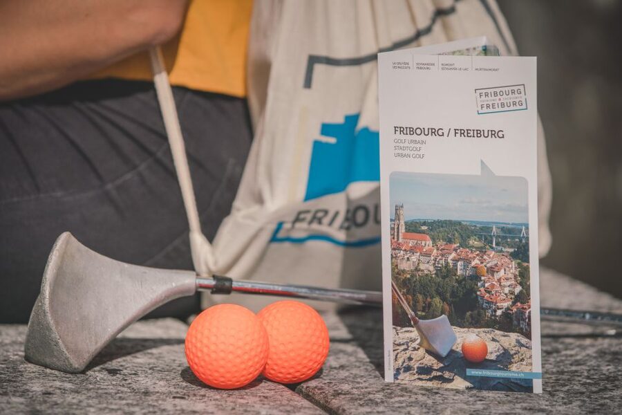Fribourg: Urban Golf Experience to Discover the City - Picking Up Your Clubs at Fribourg Tourism Office