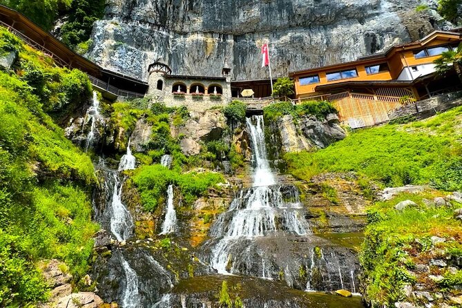 From Basel: Swiss Alps, Lauterbrunnen, Beatus Caves Small Group - A long, scenic day from Basel that actually feels organized
