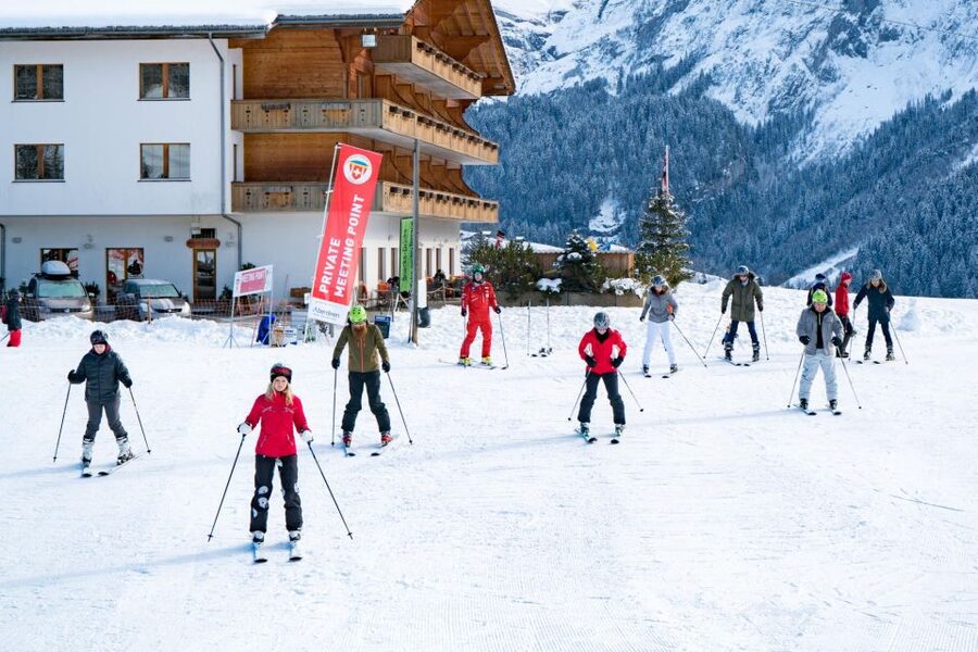 From Interlaken: Afternoon Ski Experience for Beginners - Included gear and what to rent on-site