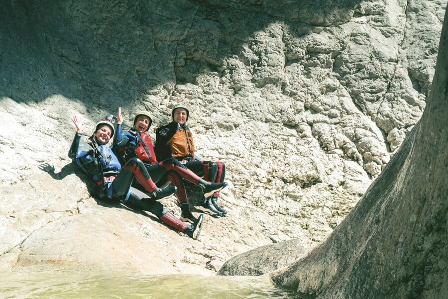 From Interlaken: Canyoning Chli Schliere - Fitness and swimming skills: the true gatekeepers for this route