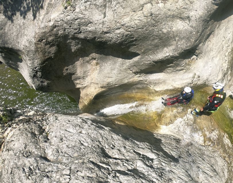 From Interlaken: Canyoning Chli Schliere - Price and value: what $309 buys you in a world of big physical risk
