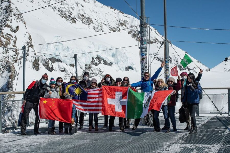 From Interlaken: Guided Tour to Jungfraujoch - Top of Europe - Ice Palace tunnels and Alpine Sensation: the glacier world inside
