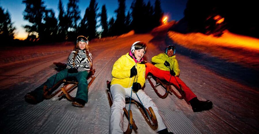 From Interlaken: Night Sledding with Cheese Fondue Dinner - Cheese Fondue Dinner and One Drink: Warming Up the Right Way