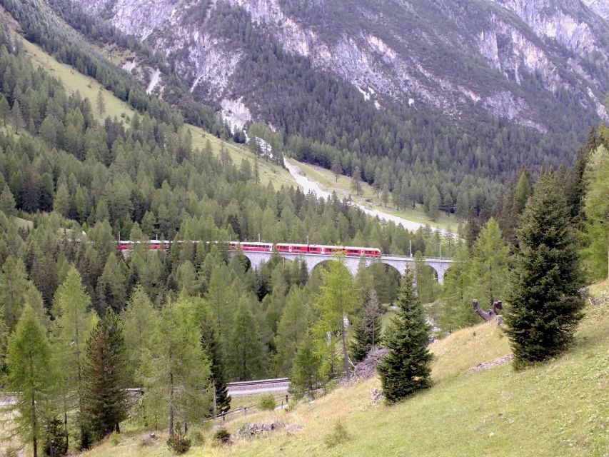 From Lake Como or Milan: Bernina Red Train Tour to St.Moritz - The return via Maloja Pass: why the scenic road segment matters