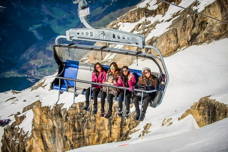From Lucerne: Mount Titlis Half-Day Tour with Ice Flyer - The suspension bridge moment: your “okay, wow” photo stop