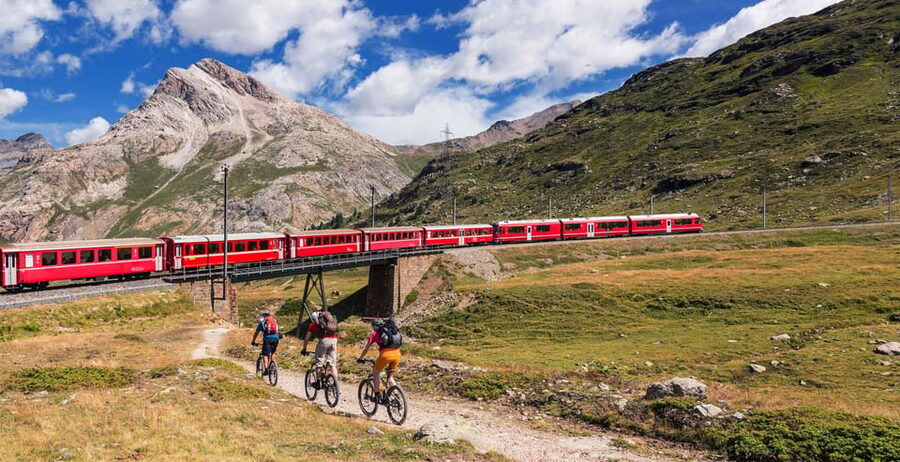 From Milan: St. Moritz Day Tour by Bernina Train - Tirano: the reset stop before the big mountain climb