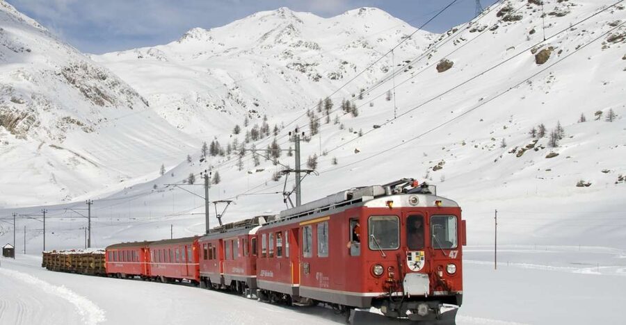 From Saint Moritz: Bernina Red Train with Winery Tasting - Key points before you go
