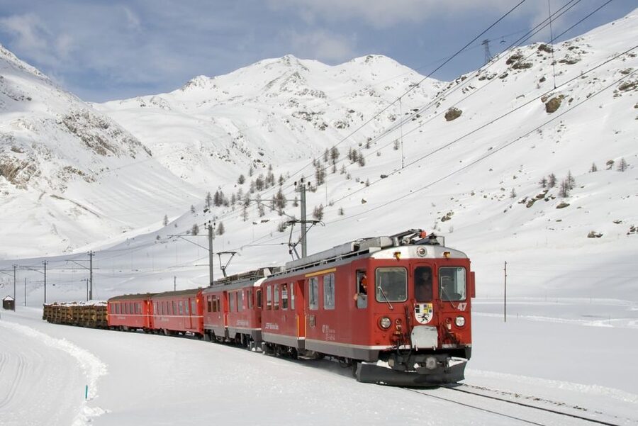From Saint Moritz: Bernina Red Train with Winery Tasting - The day plan that actually gives you time to enjoy