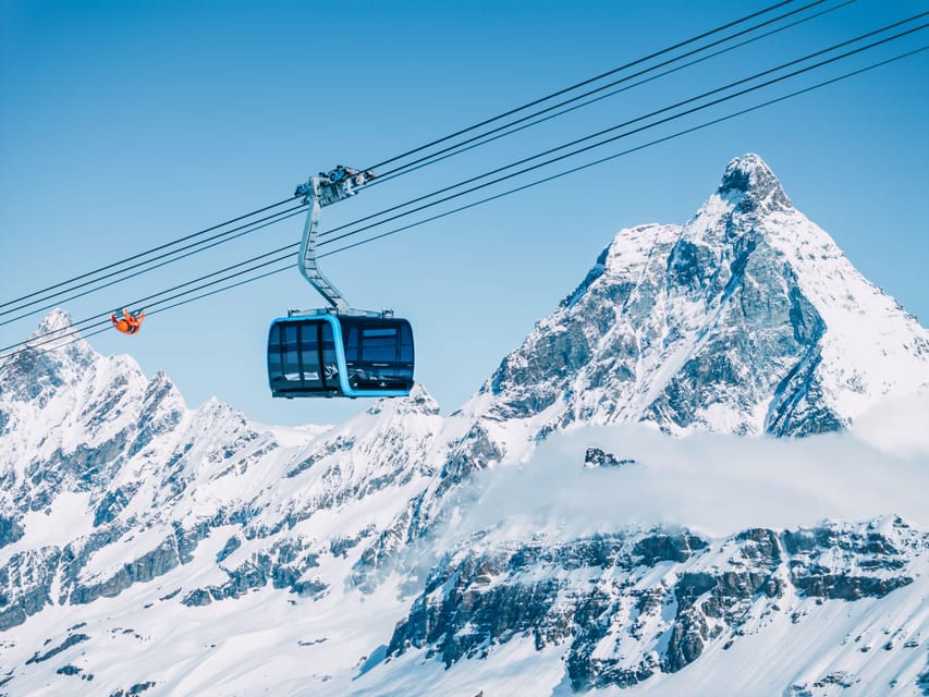 From Zermatt: Testa Grigia Cable Car Ticket - Theodul Glacier Crossing: Heated Seats Over a Real Glacial Giant
