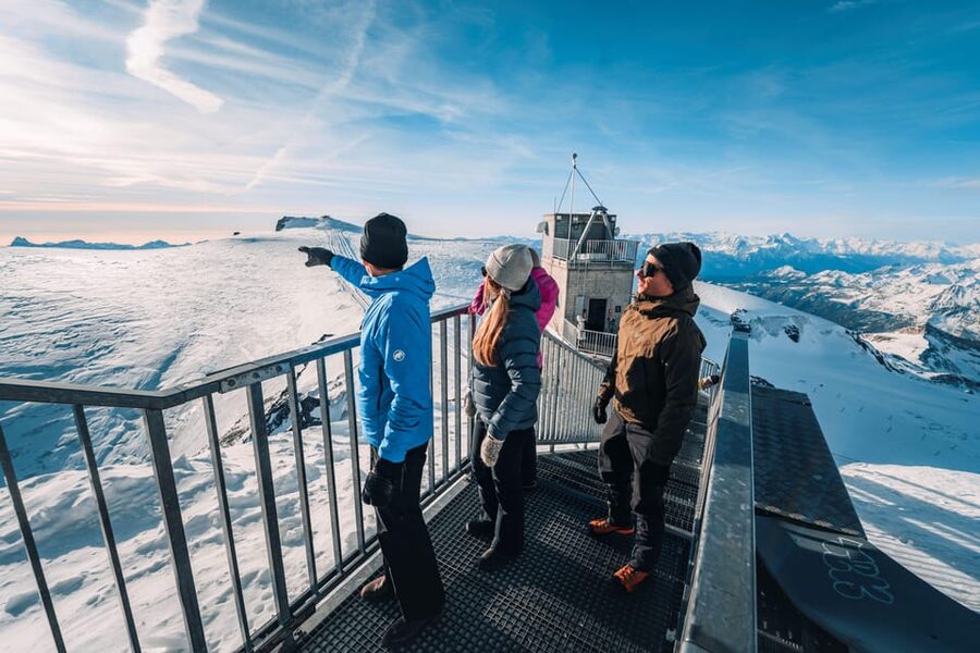 From Zermatt: Testa Grigia Cable Car Ticket - Matterhorn Glacier Paradise at 3,883 m: Views, Viewing Platform, and the Alpine “Giants”