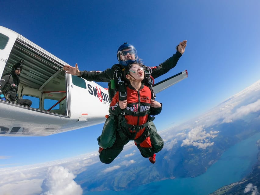 From Zurich: Interlaken Skydiving & Scenic Flight Adventure - Interlaken free time: a real place to walk after the jump