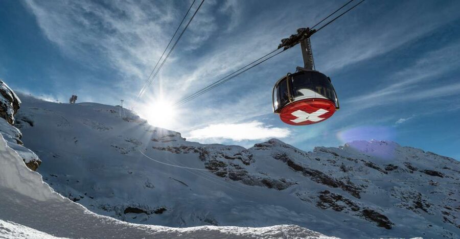 From Zurich: Lucerne, Engelberg and Titlis Day Tour - Mt Titlis by Rotair: the 360-degree cable car experience