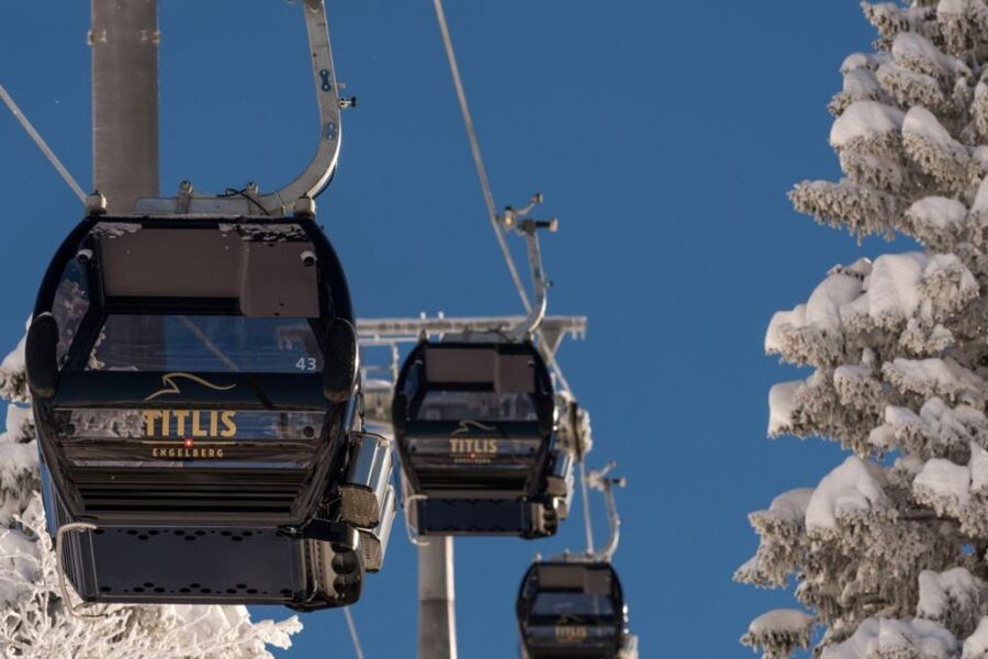 From Zurich: Mt. Titlis, Glacier Paradise, and Lucerne Tour - ROTAIR gondola and the climb to Mt. Titlis