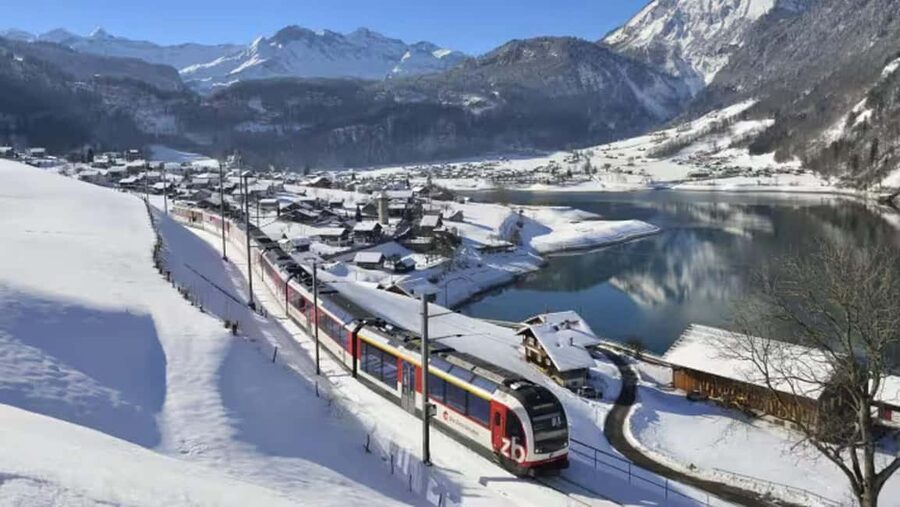 From Zurich: Premium Panoramic Train, Lucerne & Interlaken - Lucerne Old Town on Foot, Chapel Bridge Views