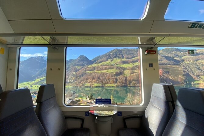 From Zurich: Premium Panoramic Train, Lucerne & Interlaken Alps - Lucerne free time: 1.5 hours for lunch and lake-side wandering