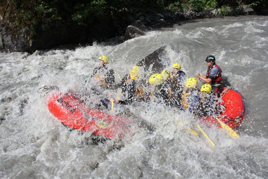 From Zurich Rafting Adventure in Interlaken - Getting your gear sorted at the rafting base