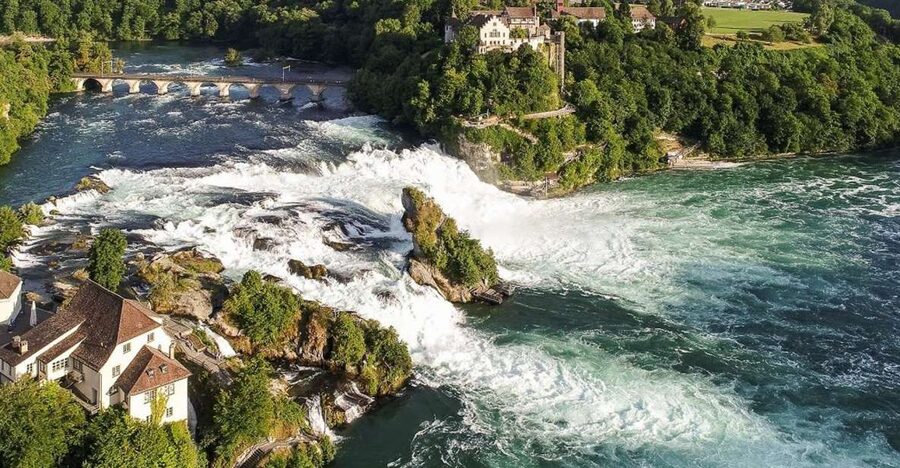 From Zurich: Stein am Rhein and Rhine Falls - Schaffhausen and Munot, then on to Stein am Rhein’s medieval center