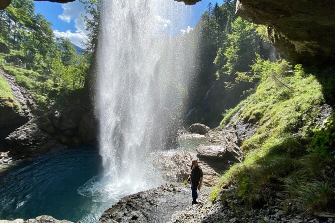 From Zurich: The most beautiful insider spots in Switzerland (private 1-day tour) - Glarus and UNESCO Sardona: walking behind the waterfall