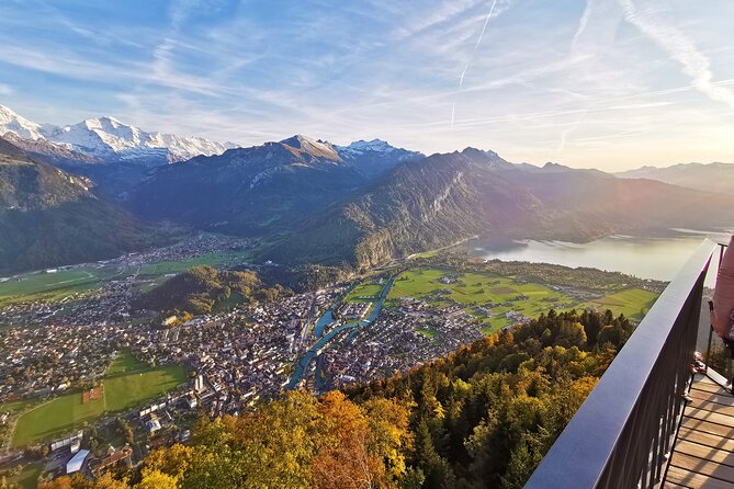 Full-Day Guided Tour To Interlaken with Paragliding Flight - Paragliding at Paragliding Interlaken GmbH, With the Jungfrau in Sight