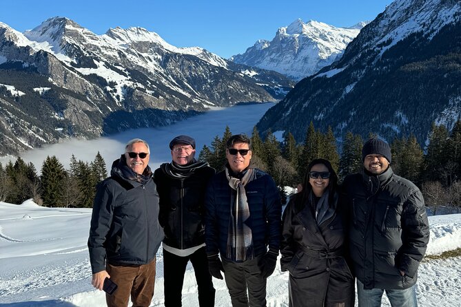 Full Day Luxury Private Tour in Swiss ALPS - Luxury Mercedes pickup from Zurich, then straight into the mountains